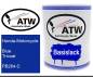 Preview: Honda-Motorcycle, Blue Tricoat, PB284-C: 1L Lackdose, von ATW Autoteile West.